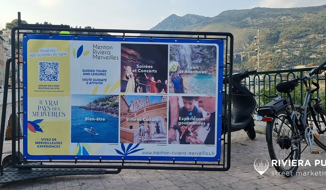 Street marketing touristique – Office de Tourisme Menton Riviera & Merveilles | Été 2023