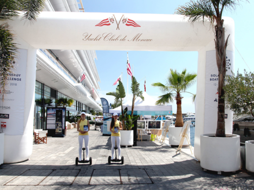 Yacht Club Monaco & Solar Energy Boat Challenge | Hoverboard & Distribution de Flyers
