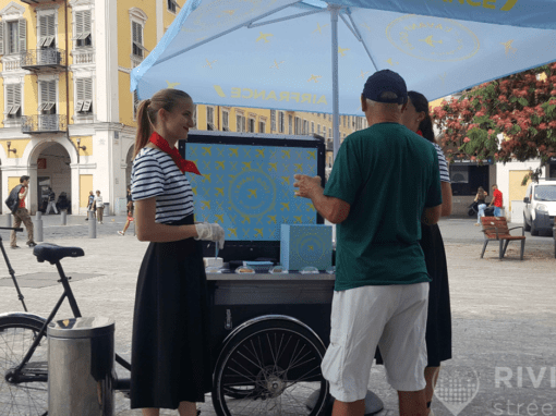Air France | Action Street Marketing en Vélo Triporteur