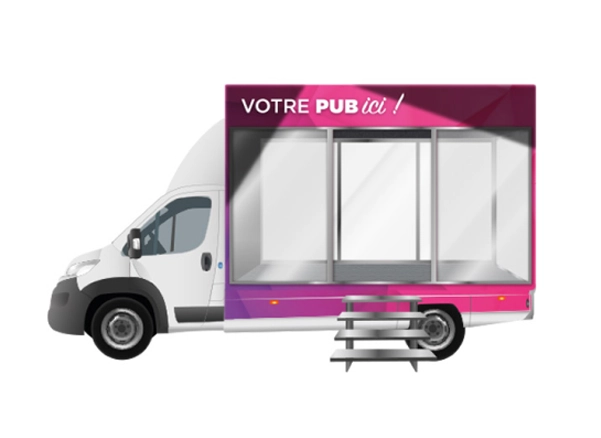 camion SHOWROOM camion SHOWROOM Riviera Pub France