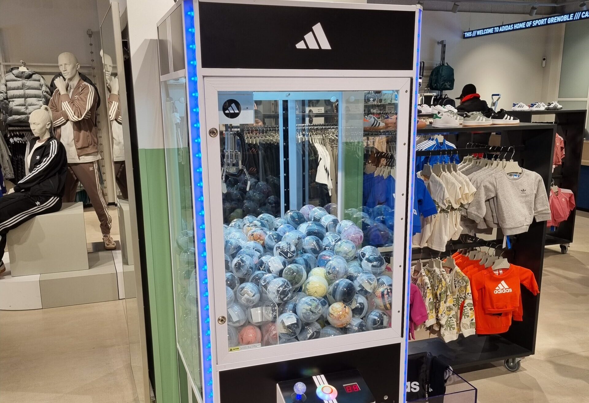 machine à pince machine à pince adidas