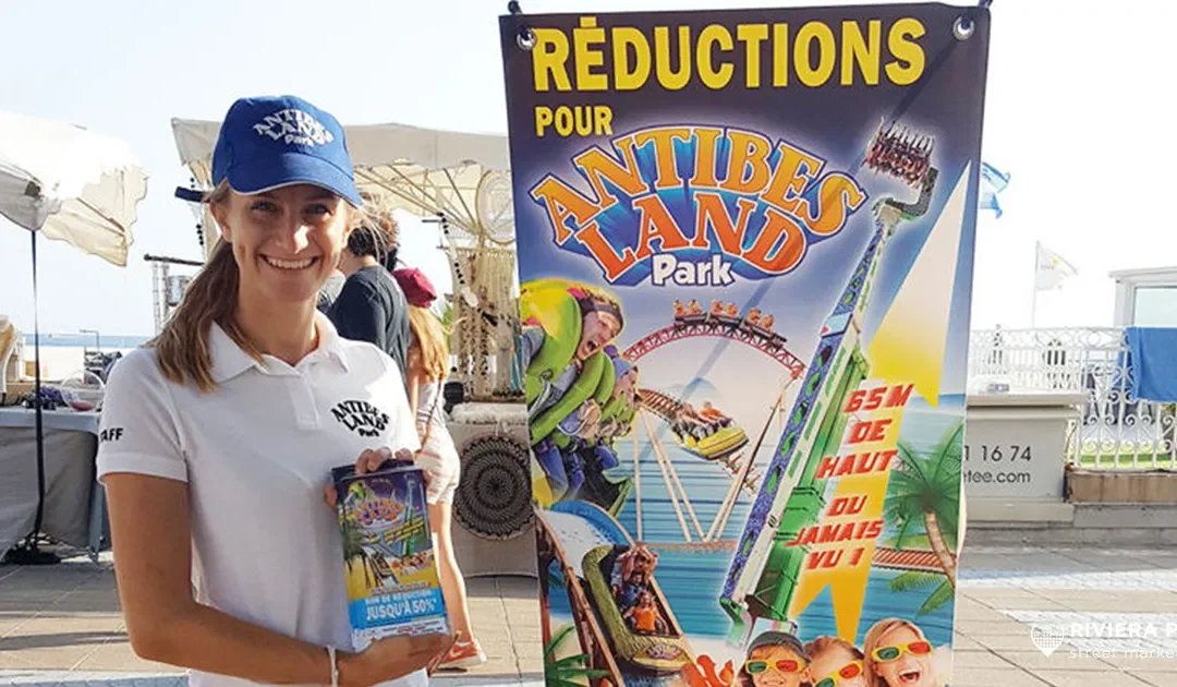 Street marketing hoverboard – Parc d’attractions Antibes Land | Été 2017