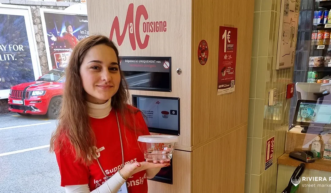 MaConsigne – Street marketing de sensibilisation à Monaco