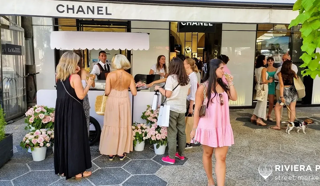 Chanel – Activation street marketing à Nice pour le lancement du parfum Paris-Paris